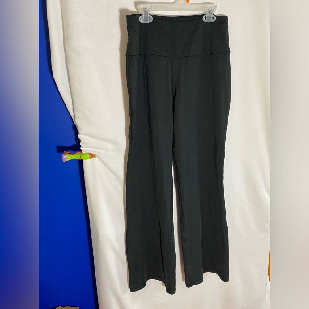 Madewell Black Wide Leg Pants, Size XL